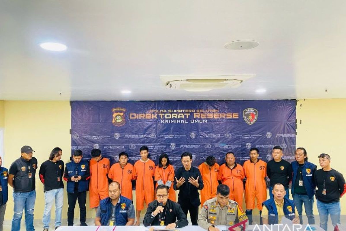 Polisi tangani tujuh pelaku curas sadis di  Sumatera Selatan