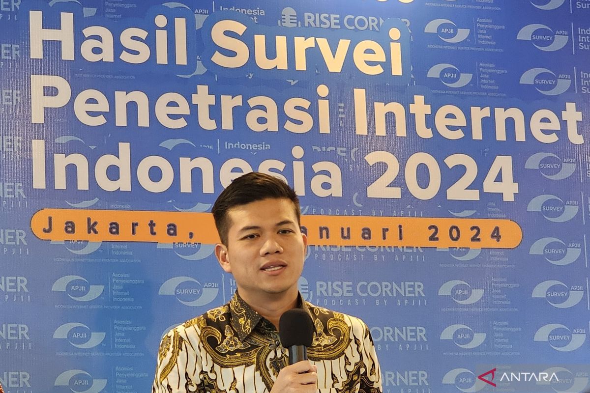 APJII sebut penetrasi internet Indonesia naik jadi 79,5 persen di 2024