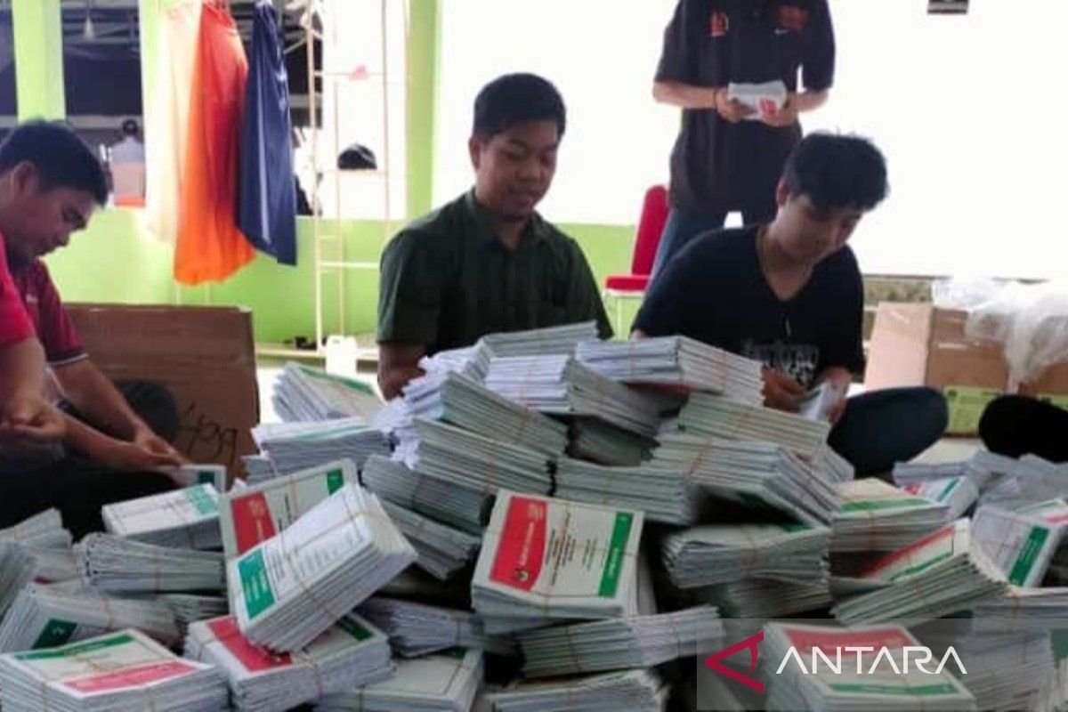 KPU: Pengemasan logistik pemilu di Kota Bengkulu capai 98 persen