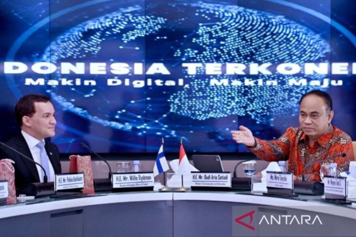 Indonesia dan Finlandia bahas kerja sama infrastruktur digital