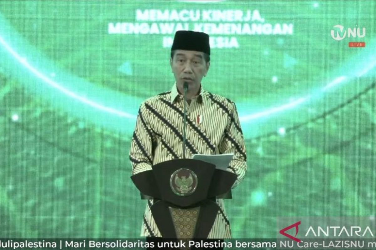 Presiden Jokowi resmikan Gedung Kampus Universitas Nahdlatul Ulama Yogyakarta pas Harlah NU