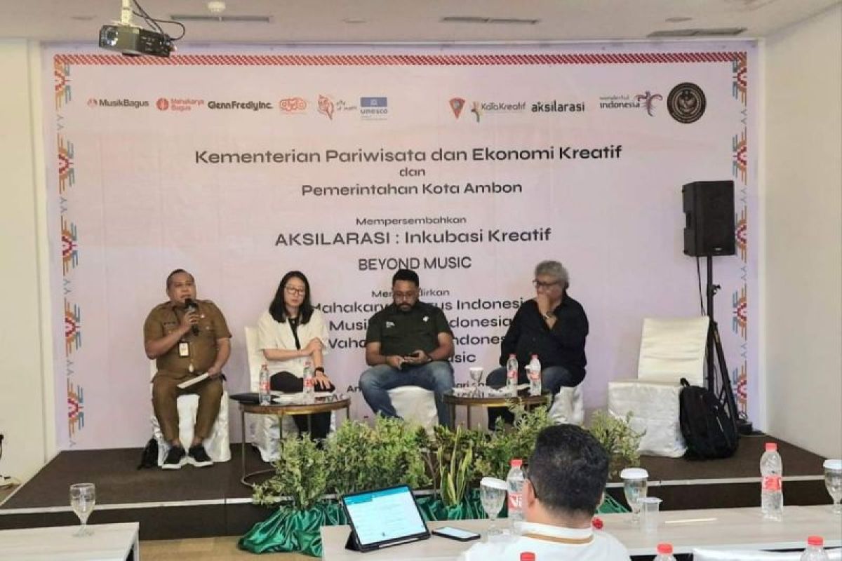 Kemenparekraf lakukan pendampingan pelaku industri musik di Ambon hasilkan produk