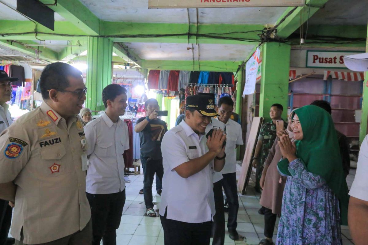 Pedagang Pasar Anyar dibebaskan biaya sewa di tempat relokasi