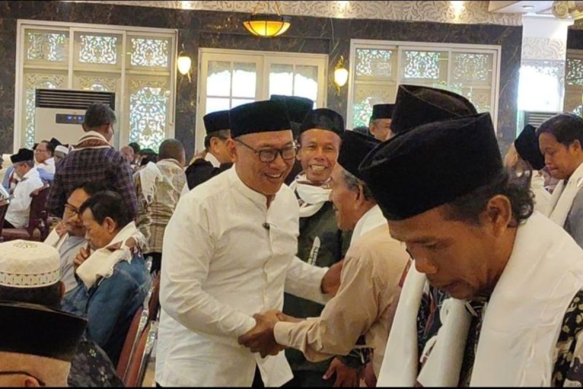 Sejumlah tokoh agama dan masyarakat di Cilegon kompak dukung Prabowo-Gibran