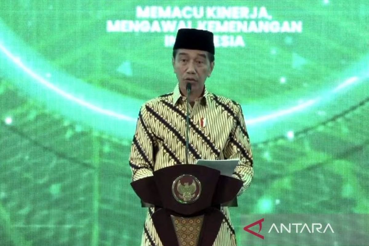 Presiden Jokowi: NU berkontribusi luar biasa jaga keutuhan NKRI