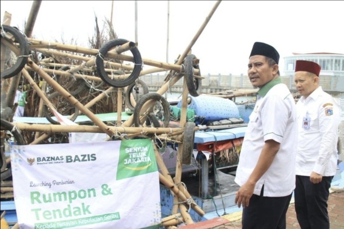 Baznas-Bazis DKI bantu rumah ikan untuk nelayan Kepulauan Seribu