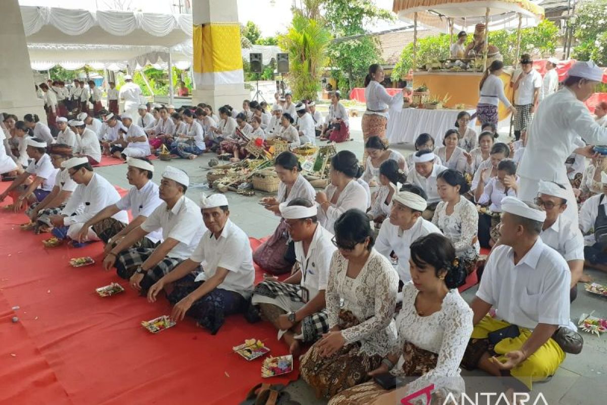 Gianyar gelar upacara "Melaspas" sucikan Gedung mal pelayanan publik