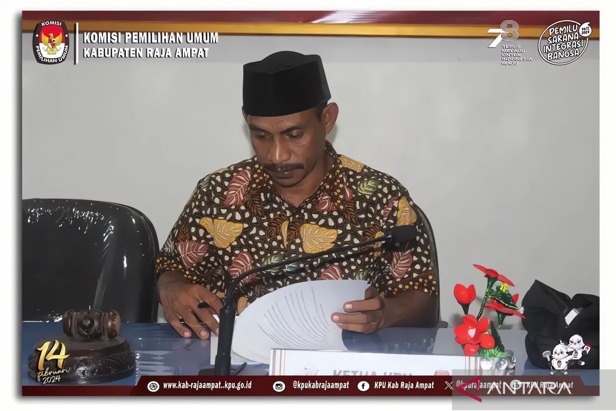 KPU Raja Ampat: Distribusi logistik ke daerah terjauh pada H-5