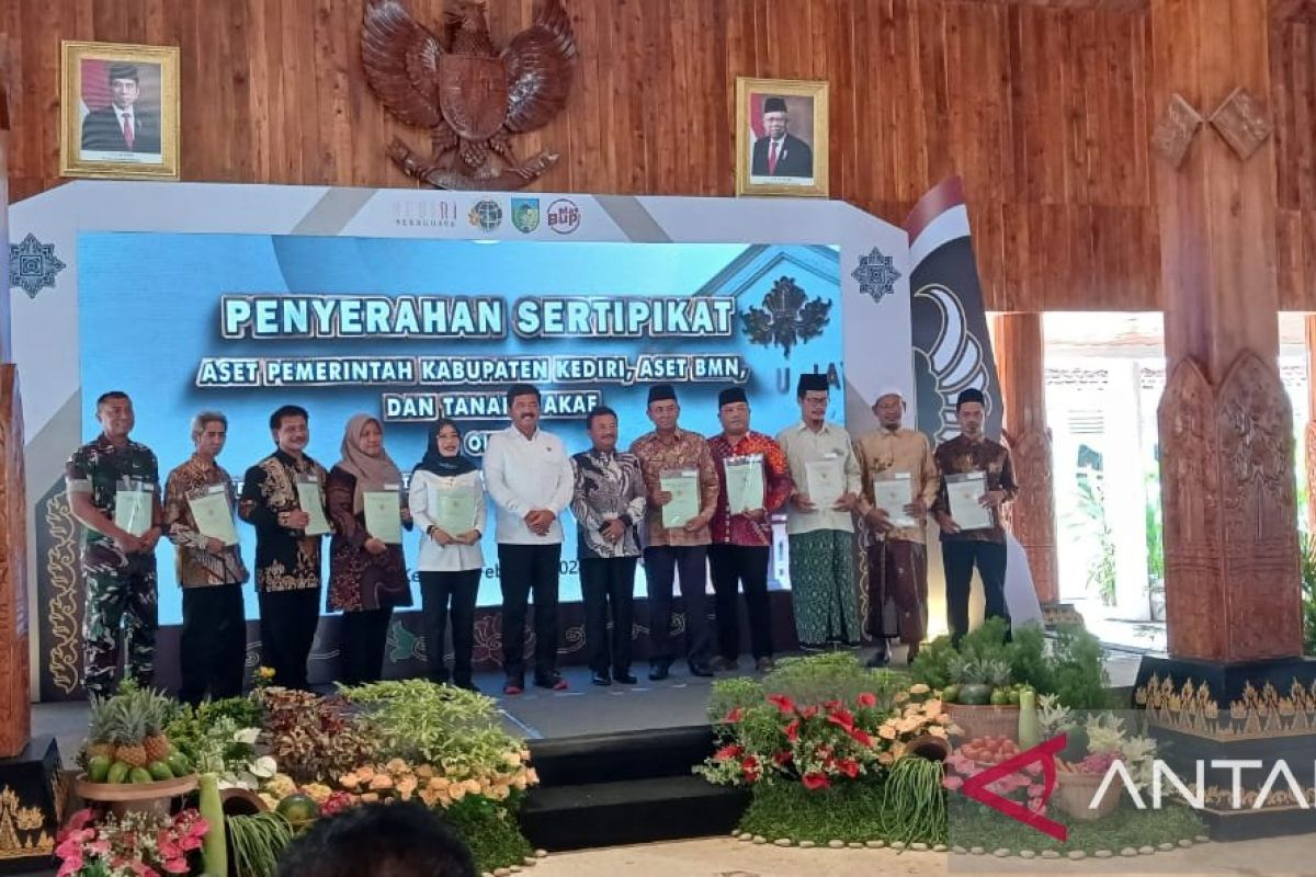 Pemkab Kediri anggarkan Rp5 M sertifikasi tanah pada 2024