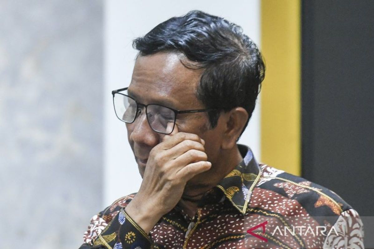 Mahfud ungkap mundur karena tak ingin berseberangan dengan Jokowi