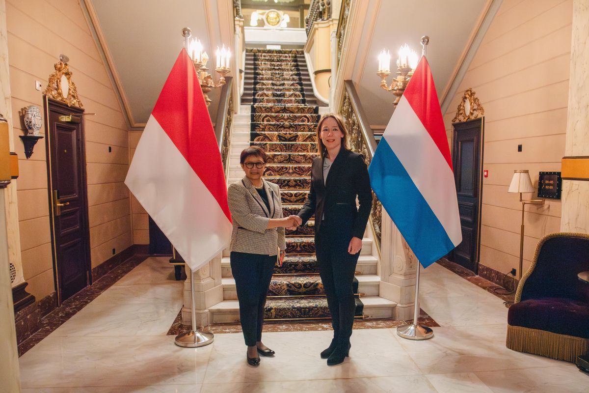 FM Marsudi discusses cooperation during meeting with Dutch counterpart