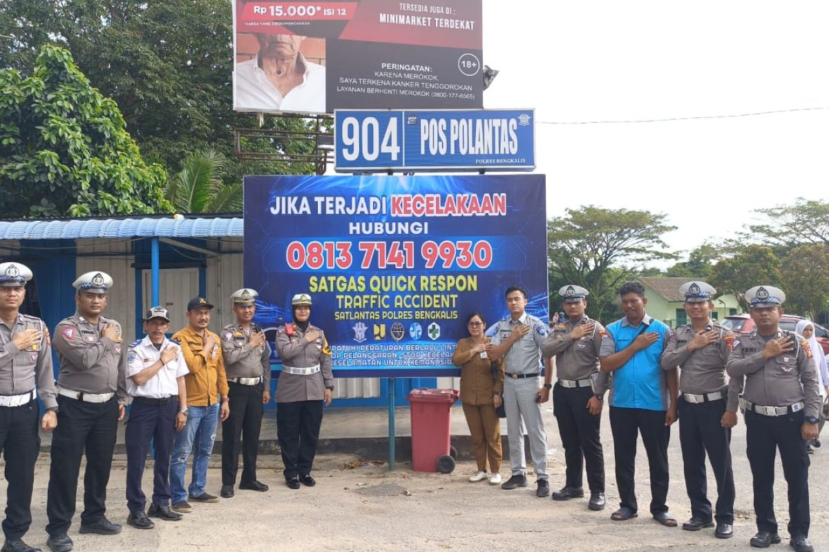 Antisipasi kecelakaan, Polres Bengkalis bentuk Satgas Quick Respon