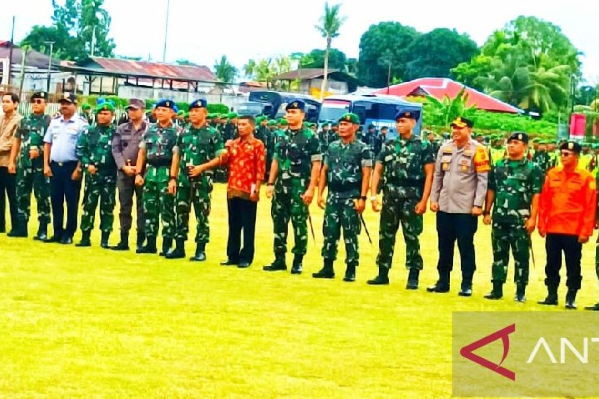 Korem 173/PVB siagakan 530 prajurit TNI pengamanan Pemilu 2024