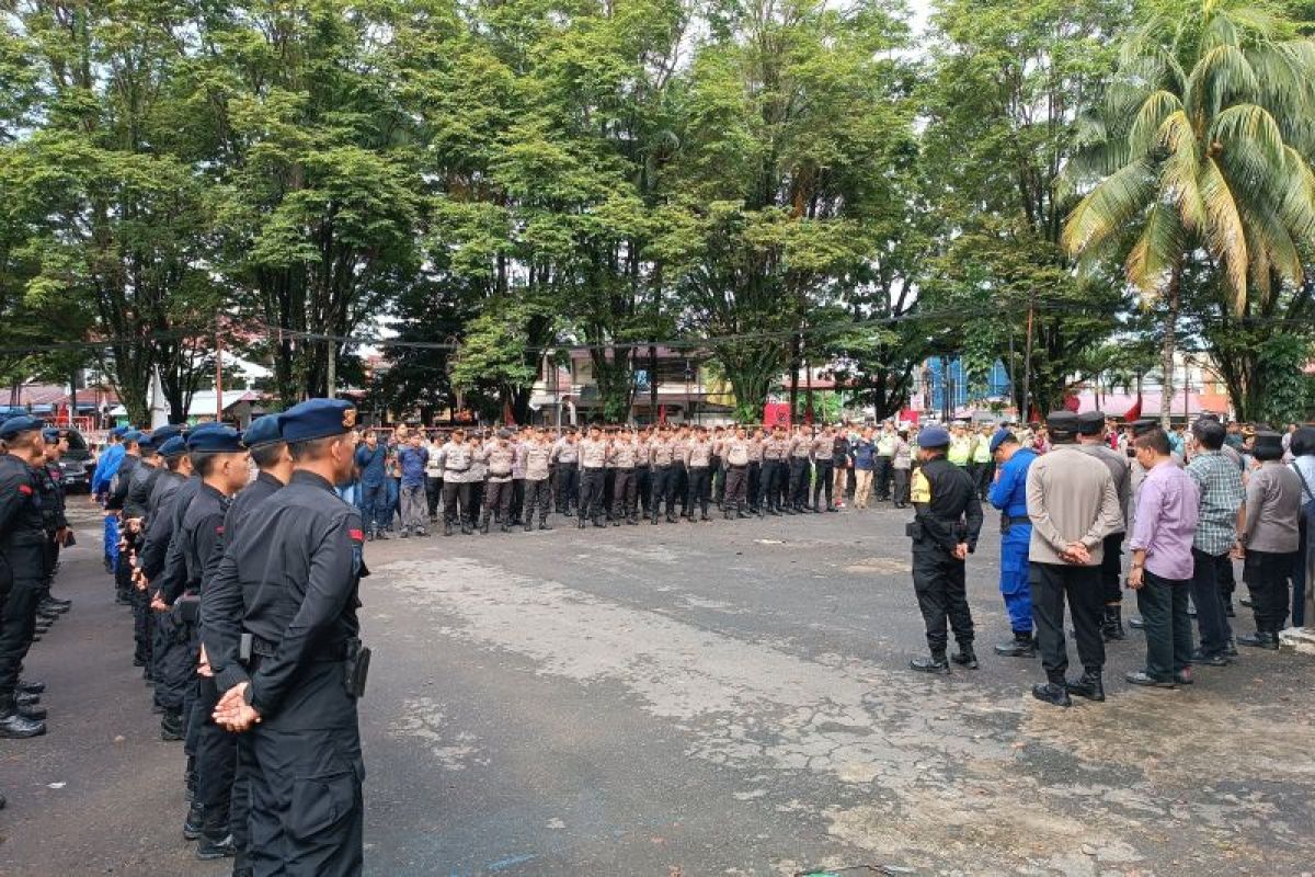 700 polisi disiagakan saat kunjungan Capres Ganjar Pranowo di Manado