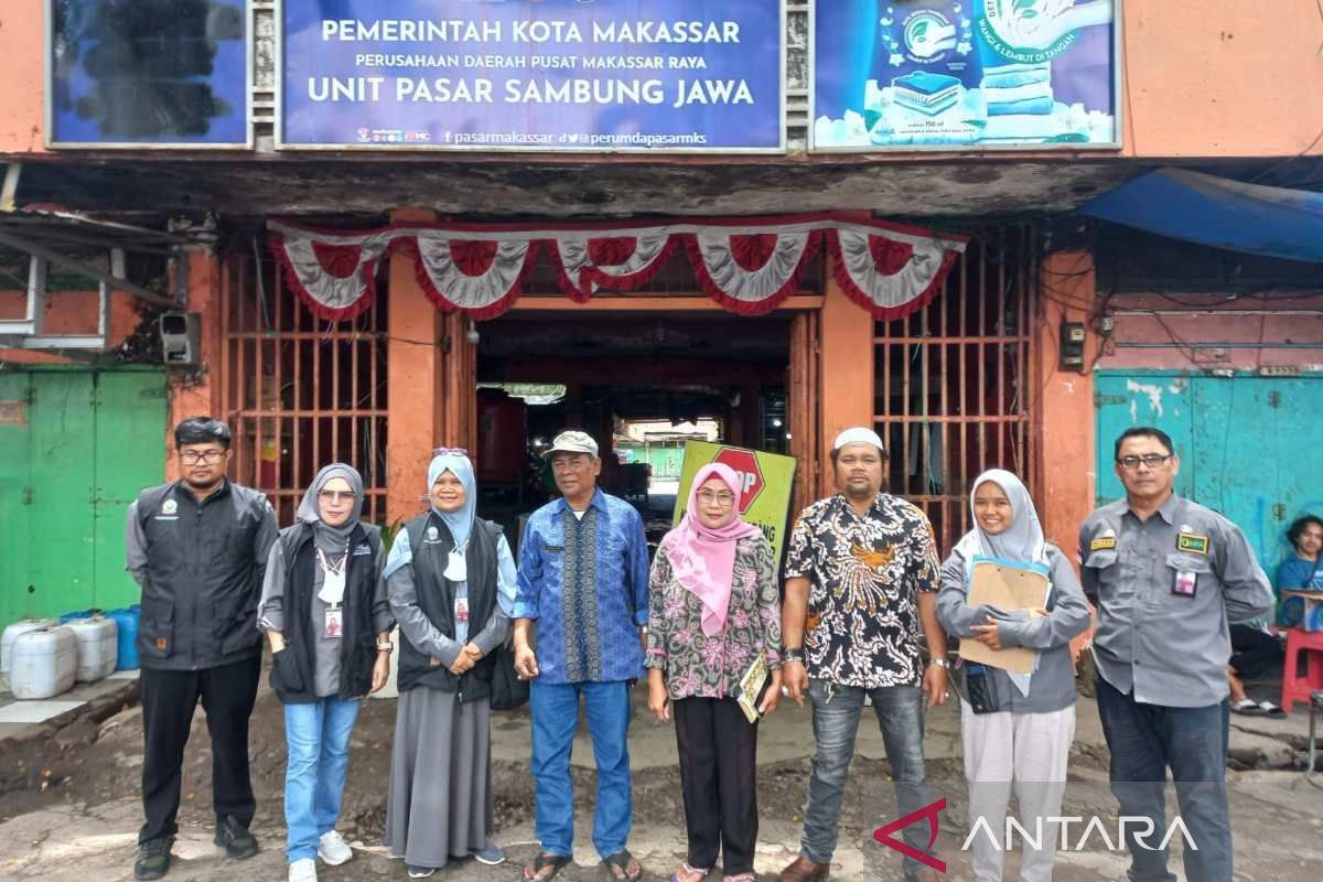DKP Sulsel lakukan pemeriksaan keamanan pangan segar di Kota Makassar