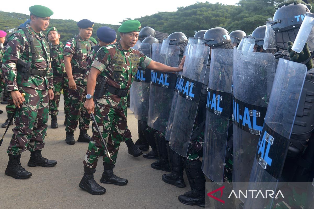 FOTO - Kodam IM gelar pasukan pengamanan pemilu