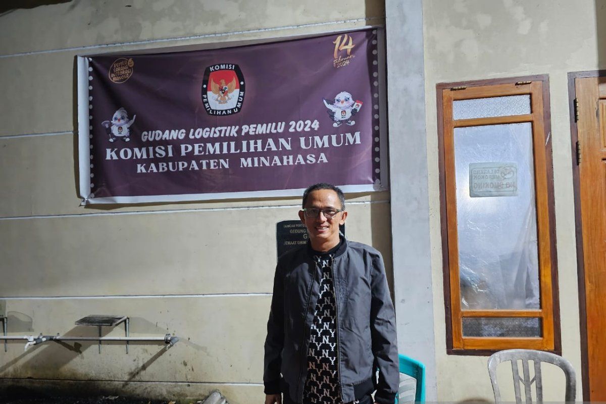 KPU Minahasa distribusikan logistik Pemilu 2024 di 1.168 TPS