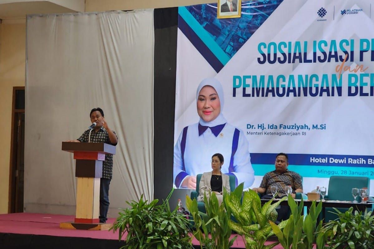 Kemnaker  selenggarakan program pemberdayaan masyarakat desa