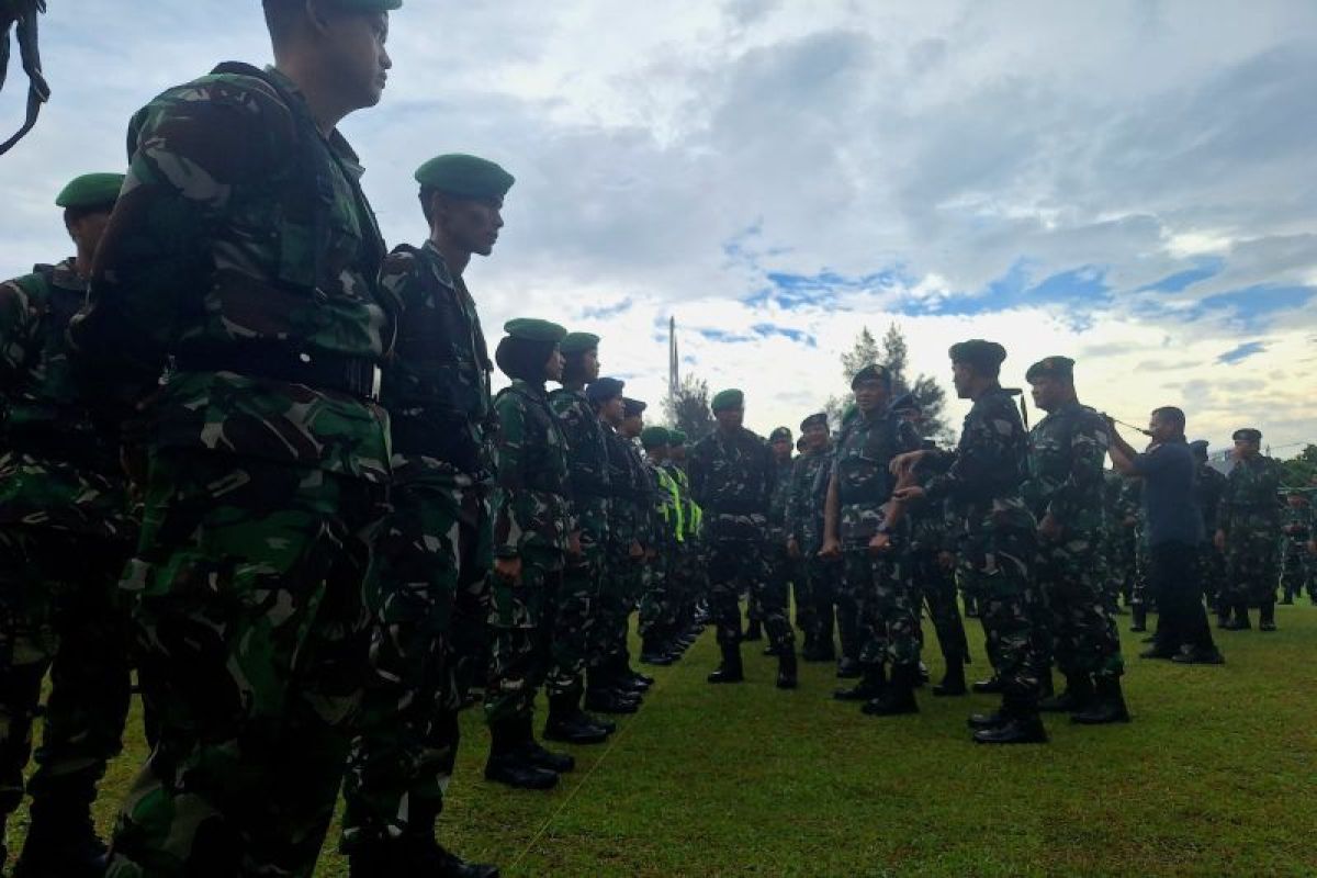Pangdam VI/Mulawarman cek kesiapan pasukan jelang Pemilu