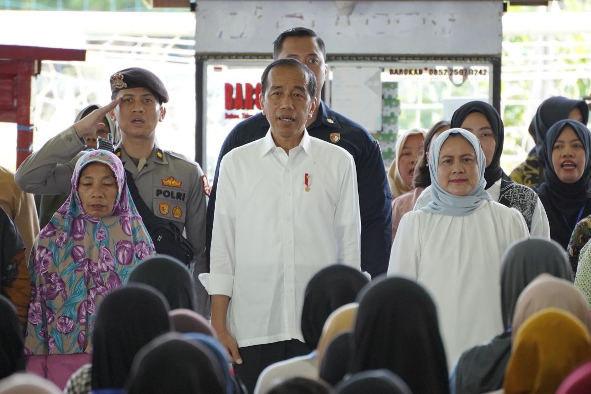 Jokowi sapa 5.000 nasabah PNM di Wonogiri