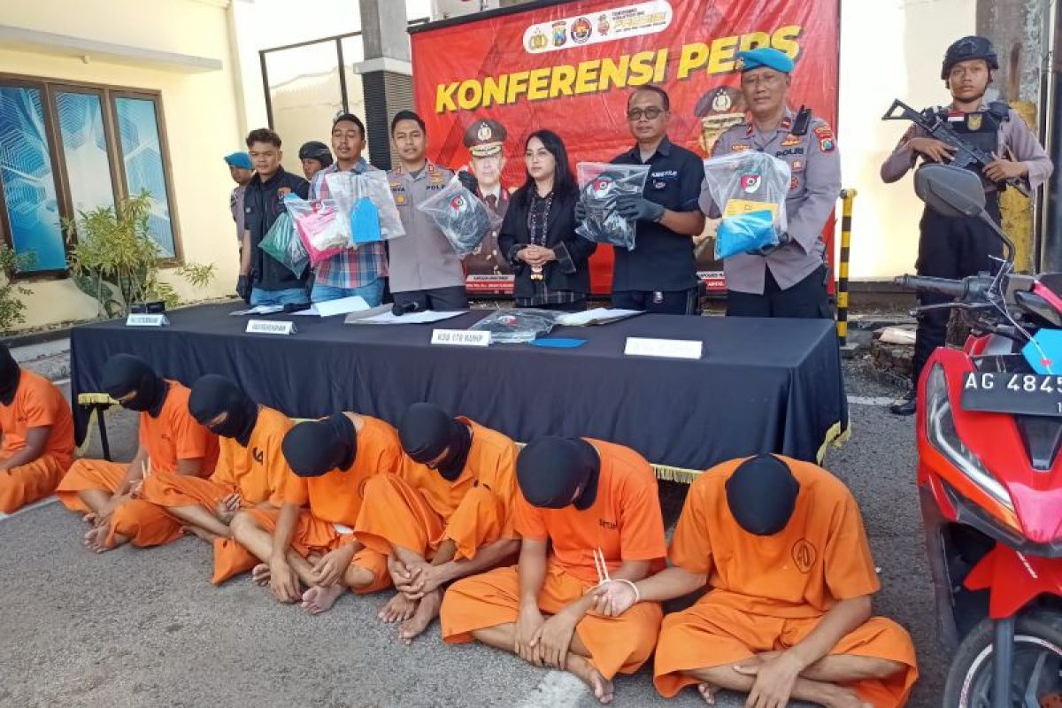 Polres Tulungagung tahan oknum pesilat pelaku kerusuhan