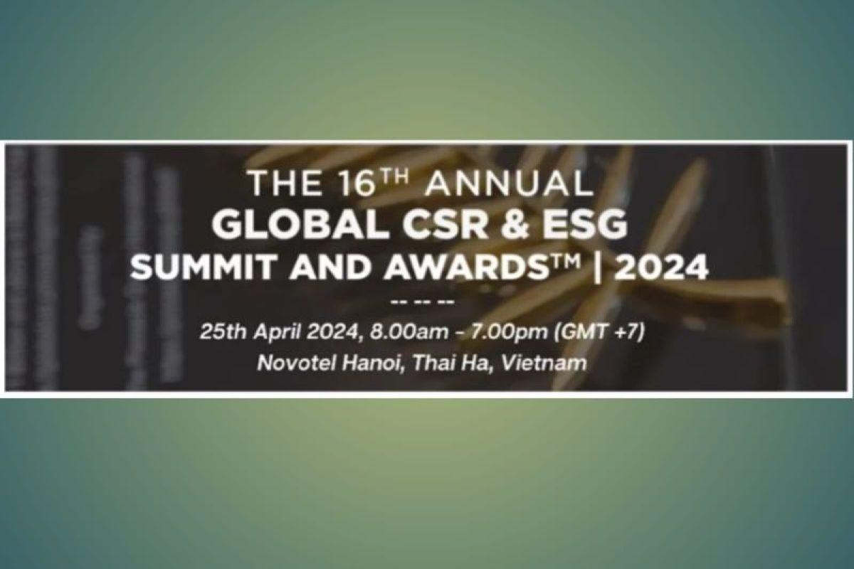 The 16th Global CSR & ESG Summit and Awards 2024: A Confluence of Sustainability Excellence
