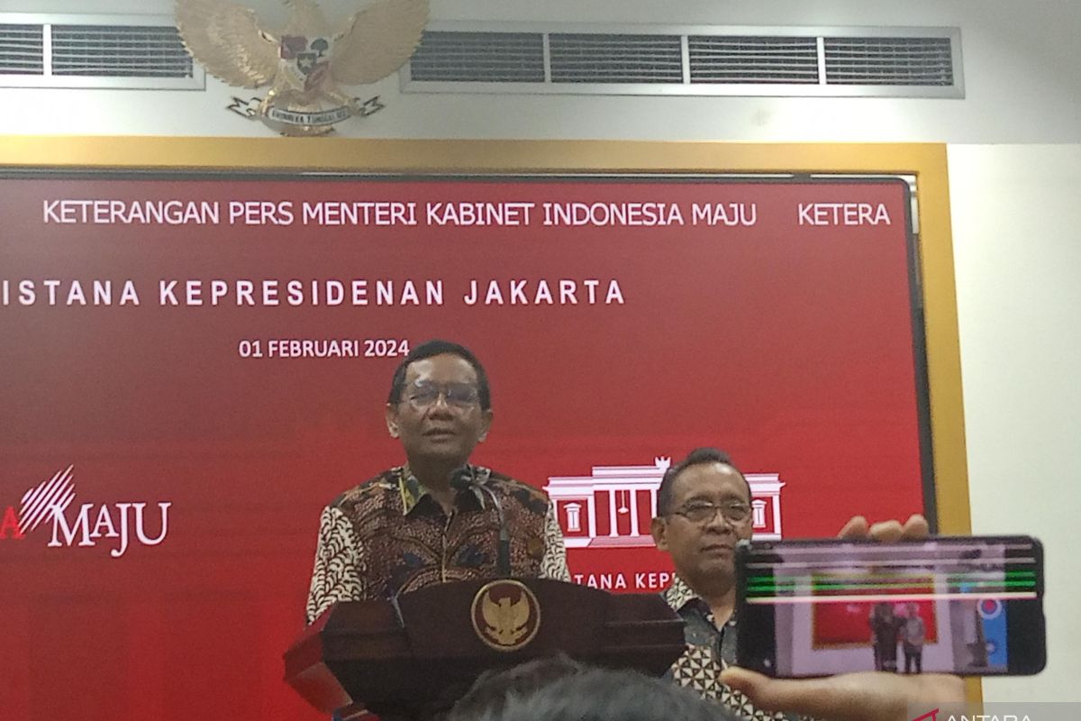 Mahfud tidak akan "colong playu" hingga terbit Keputusan Presiden