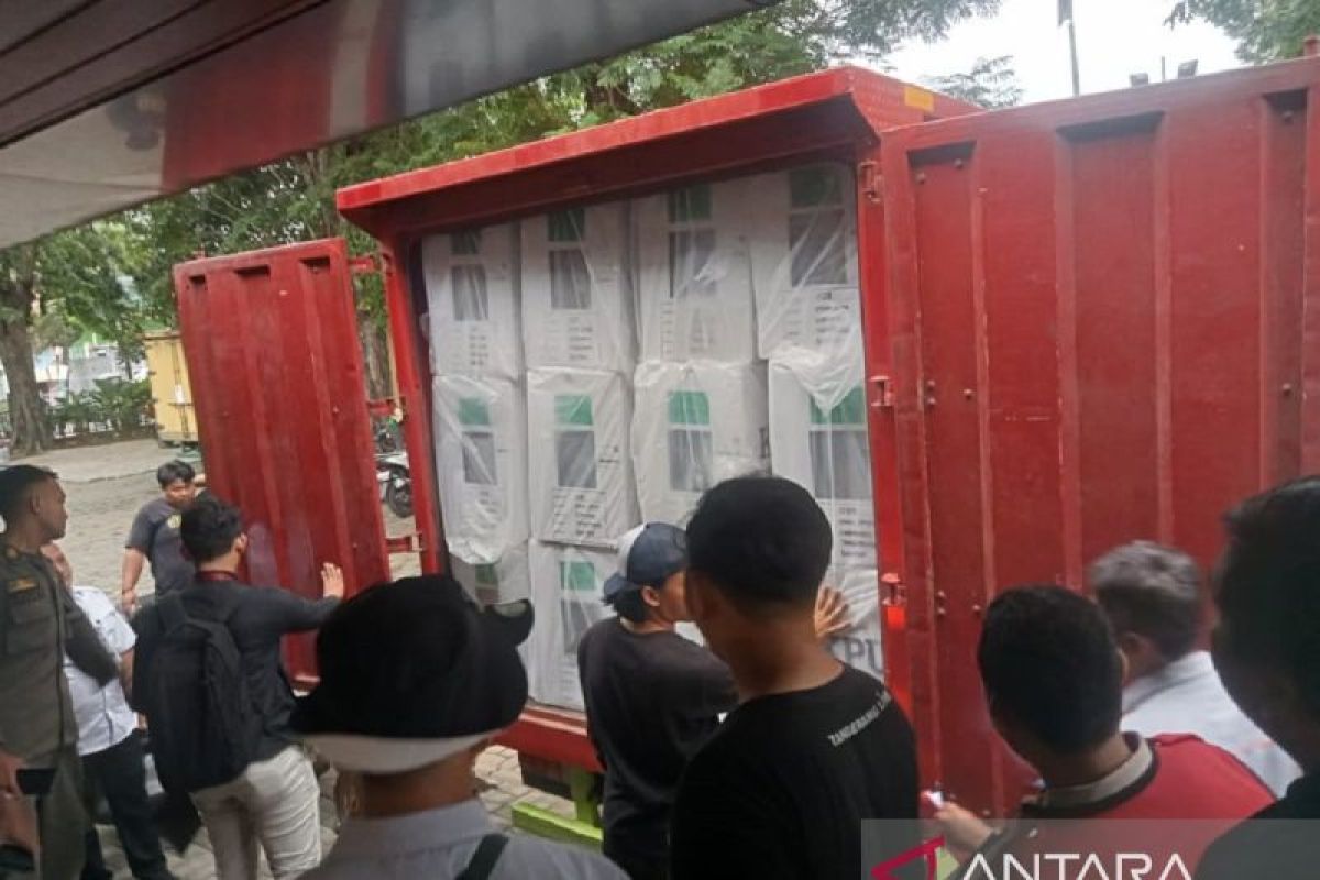 Distribusi logistik pemilu di Tangerang libatkan Bawaslu hingga kepolisian