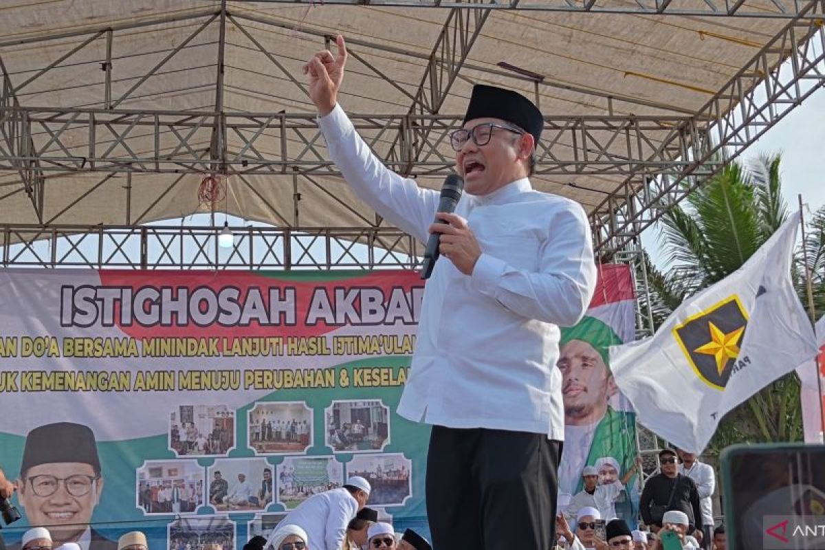 Kampanye hari ke-68, Muhaimin di Jawa Timur