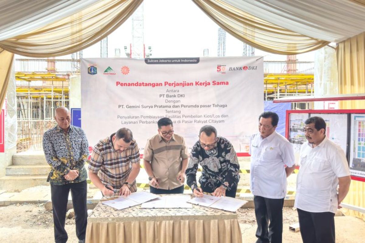 Bank DKI hadirkan layanan pembiyaan syariah di Pasar Rakyat Citayam