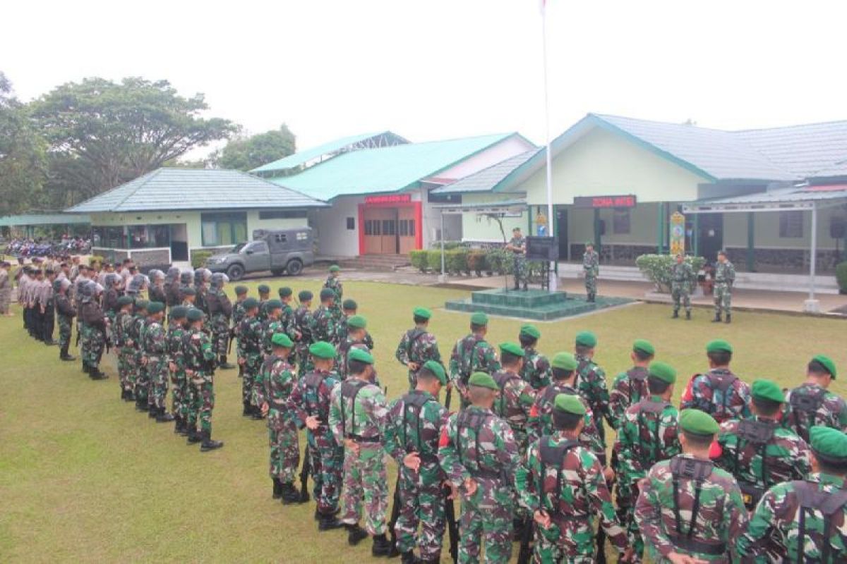 Kodim 1206/Putussibau siagakan 300 prajurit untuk pengamanan Pemilu 2024