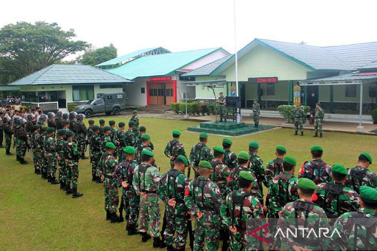 Kodim 1206/Putussibau siagakan 300 prajurit untuk pengamanan Pemilu