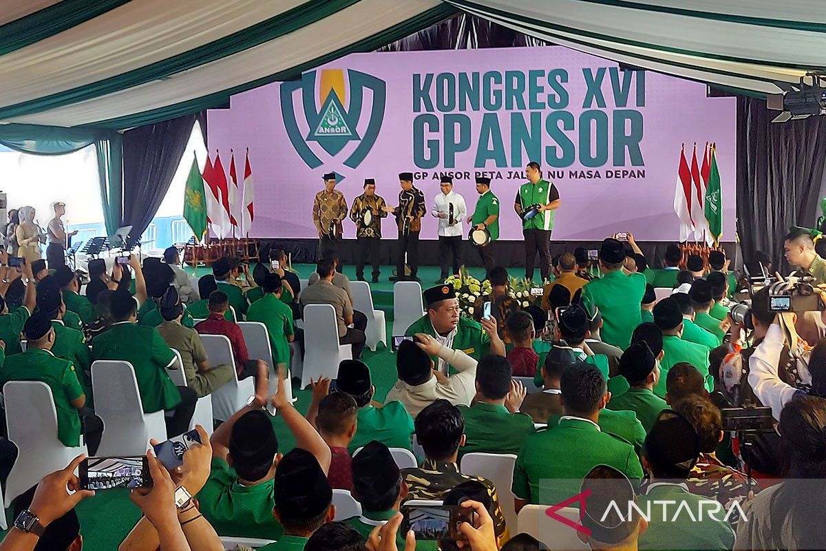 Jokowi minta keluarga besar Ansor kawal keberlanjutan pembangunan