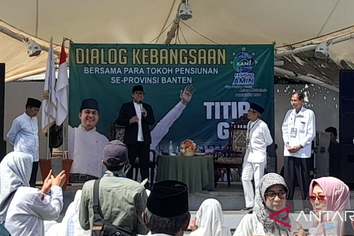 Kampanye di Banten, Cak Imin optimistis dapat dukungan 70 persen suara