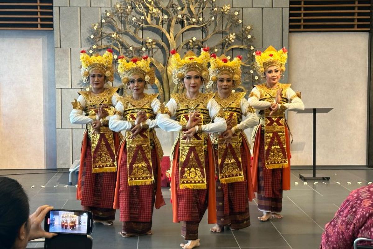 Tari Pelgongan Rajapatni kenalkan Bali-Majapahit ke warga Jepang