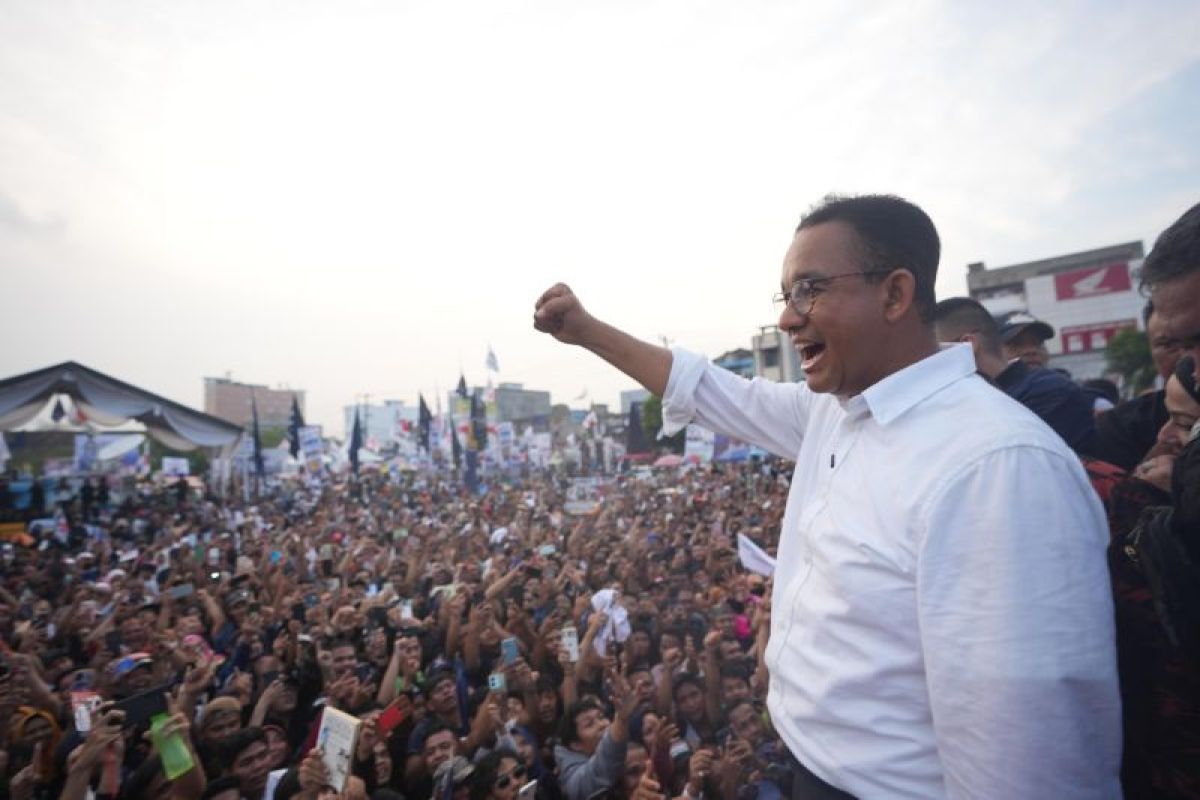 Hari ke-67 kampanye, Anies hadiri acara DPD R, Muhaimin ke Banten
