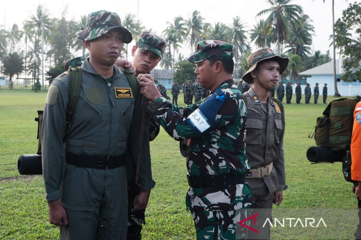 Lanud RSA Natuna Kepri gelar latihan "survival" dasar