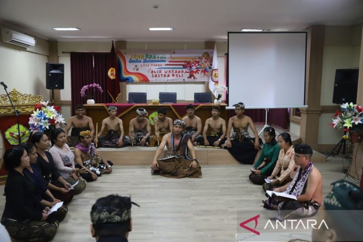STAHN Mpu Kuturan buat kegiatan di bulan Bahasa Bali 2024