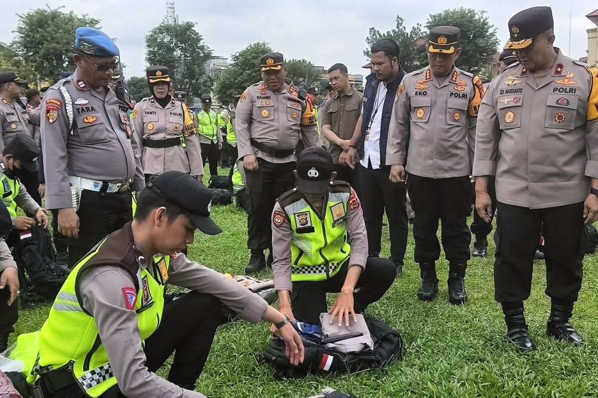 Polda Jambi libatkan 1.400 personel untuk pengamanan TPS saat Pemilu 2024