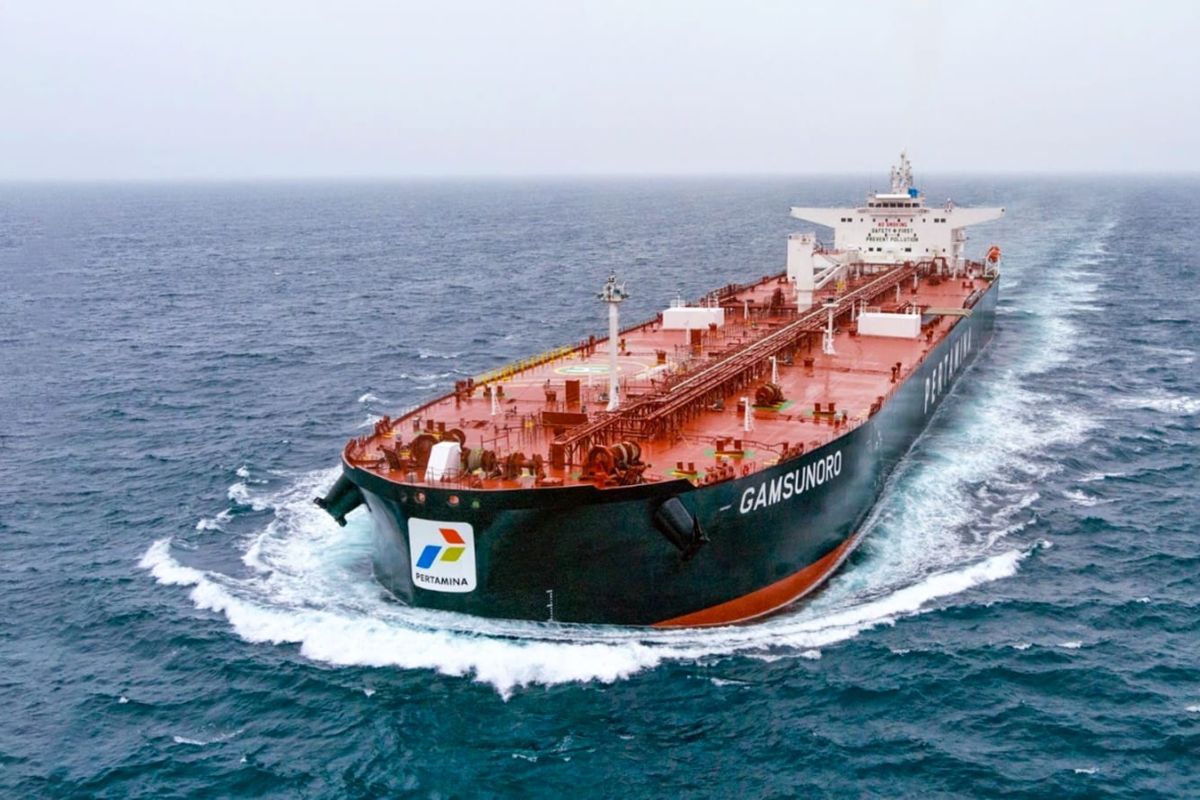 Kapal Gamsunoro PIS menuju Terusan Suez sudah melewati Laut Merah