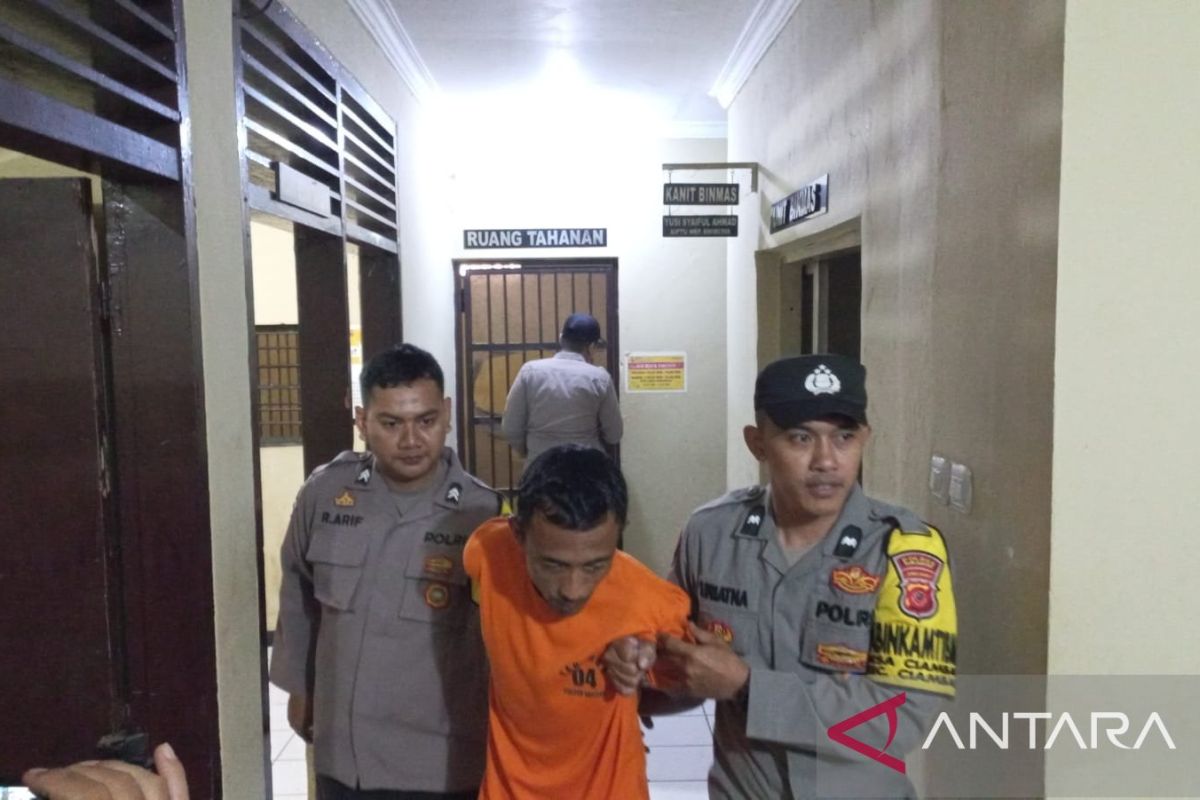 Polisi tangkap buronan kasus penganiayaan terhadap dua warga Ciambar Sukabumi