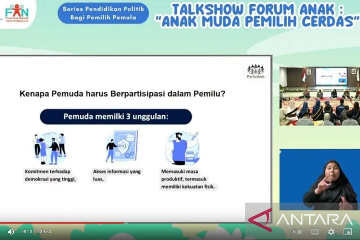 Perludem minta pemilih pemula jangan mau diintimidasi dalam pemilu