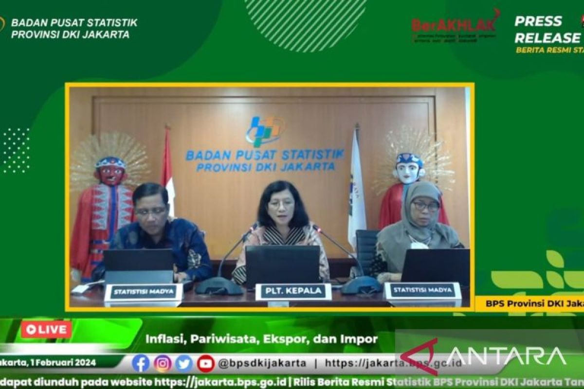 BPS sebut harga tiket pesawat jadi pemicu deflasi Jakarta pada Januari