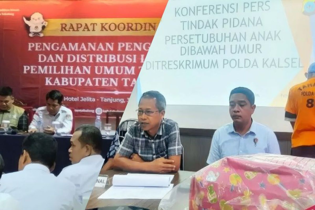 Polhukam Kalsel kemarin, 16 TPS berada dalam kawasan terpencil  Hingga ayah cabuli anak kandung