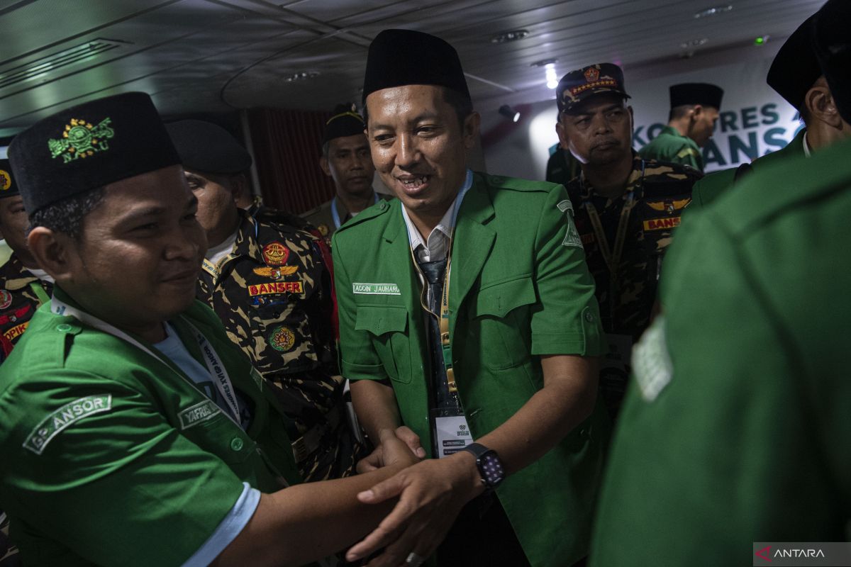 Addin Jauharuddin terpilih jadi Ketua Umum GP Ansor 2024-2029
