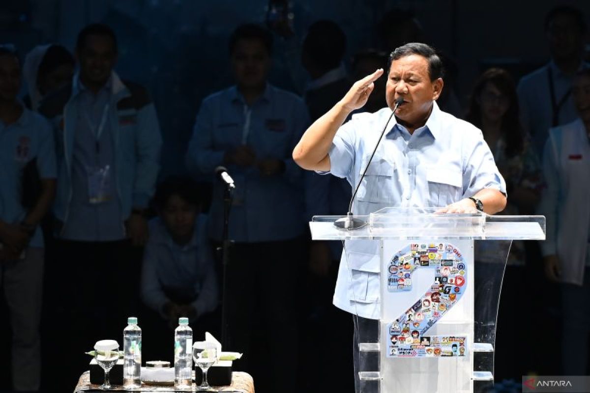 Prabowo sebut ingin jadi presiden termasuk bagi yang tak memilihnya