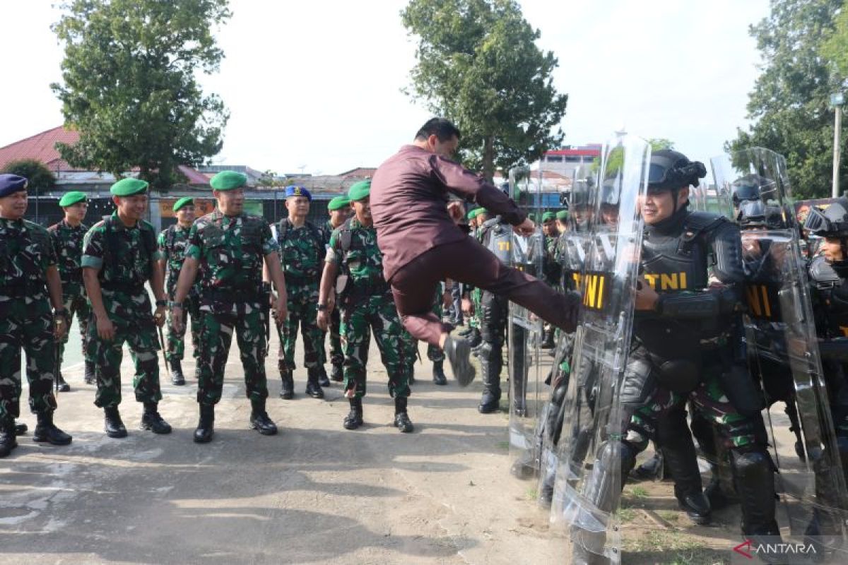 Korem Lilawangsa pastikan kesiapan TNI bantu pengamanan Pemilu di Aceh