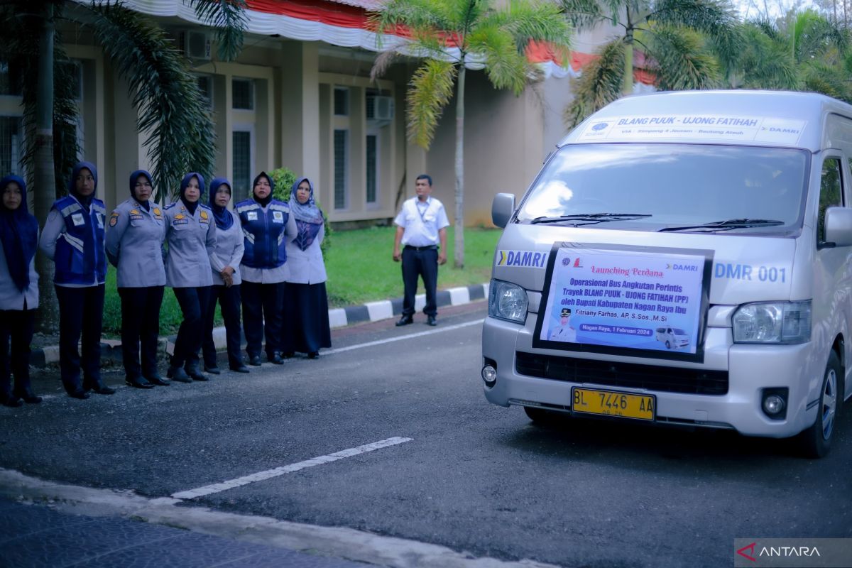 Pemkab Nagan Raya resmikan angkutan darat perintis Beutong Ateuh-Ujong Fatihah, tarif Rp15 ribu sekali jalan