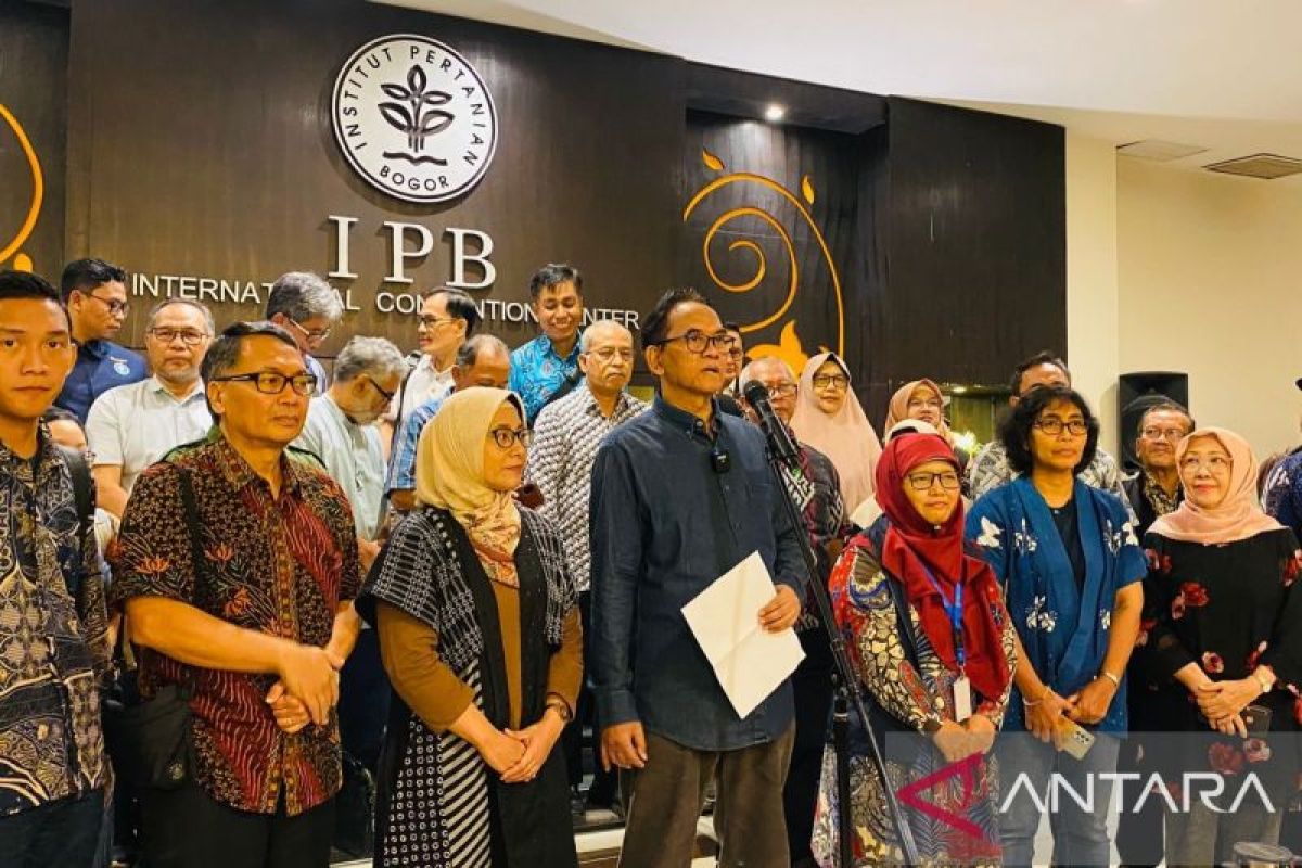 Forum Keluarga Besar IPB menyerukan demokrasi bermartabat di Indonesia