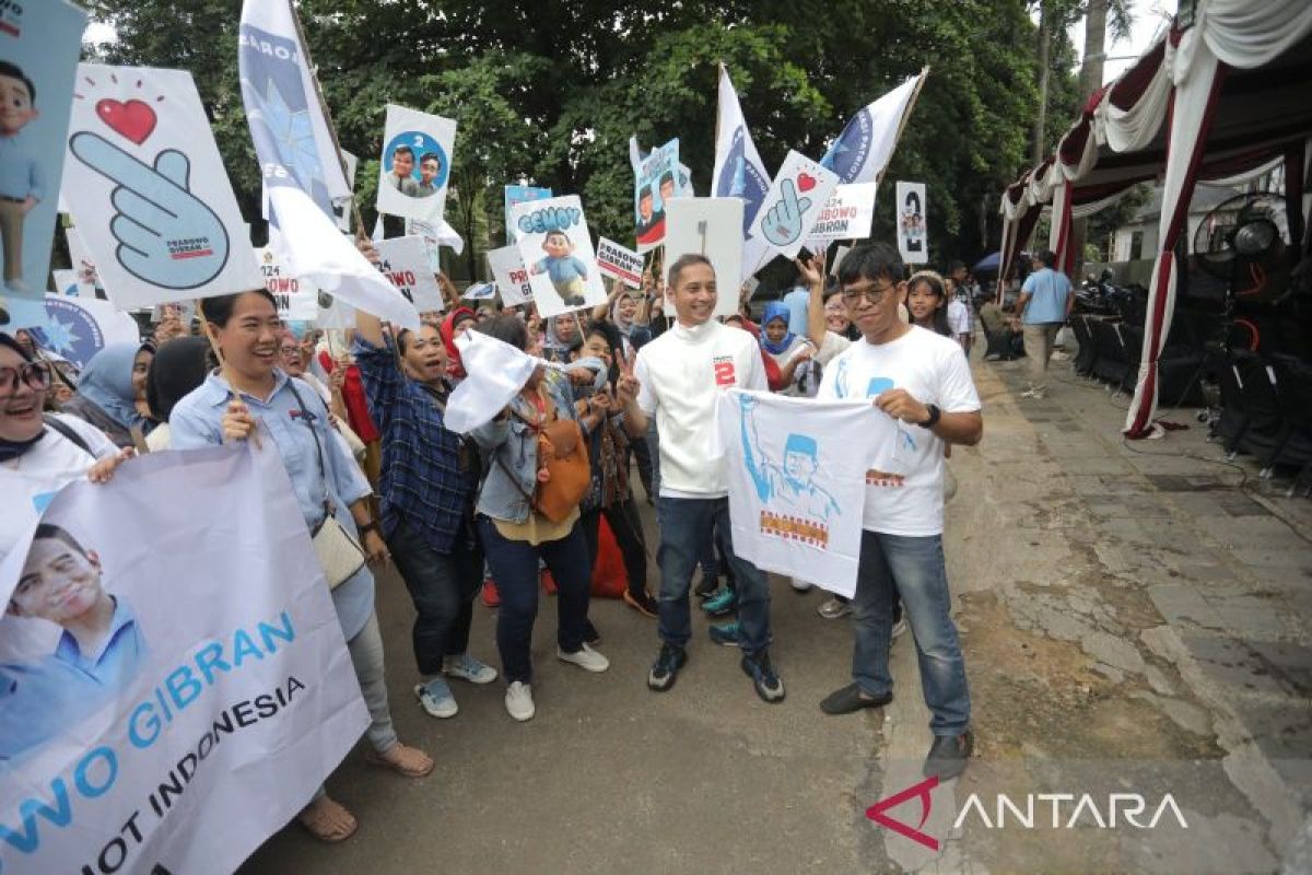 TKN Prabowo-Gibran ajak relawan wujudkan pemilu damai